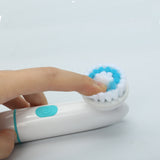 FACELANDY 2 in 1 Soft Silicone Facial Cleansing Brush WL0156