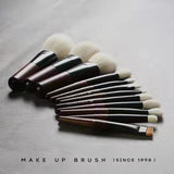 Facelandy Top Level Goat Hair Super Mini Travel Brush Set S007C